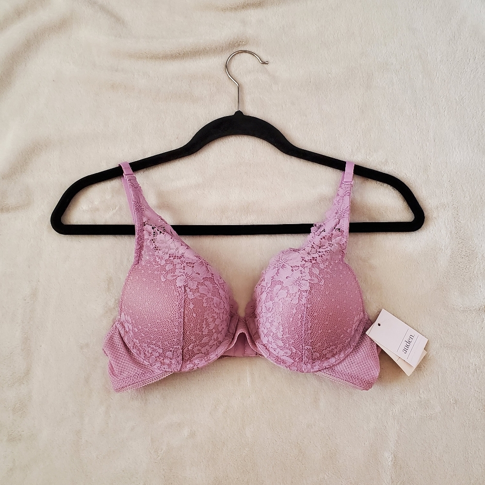 Auden Plunge Coverage Push-up Bra